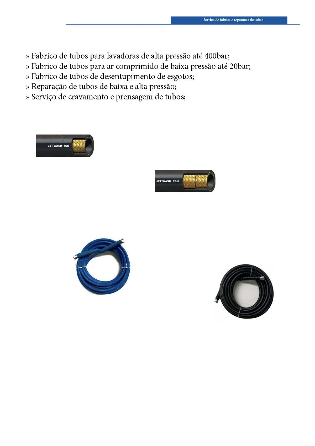 Benemaquina - Diversos - Fabrico e reparação de tubos