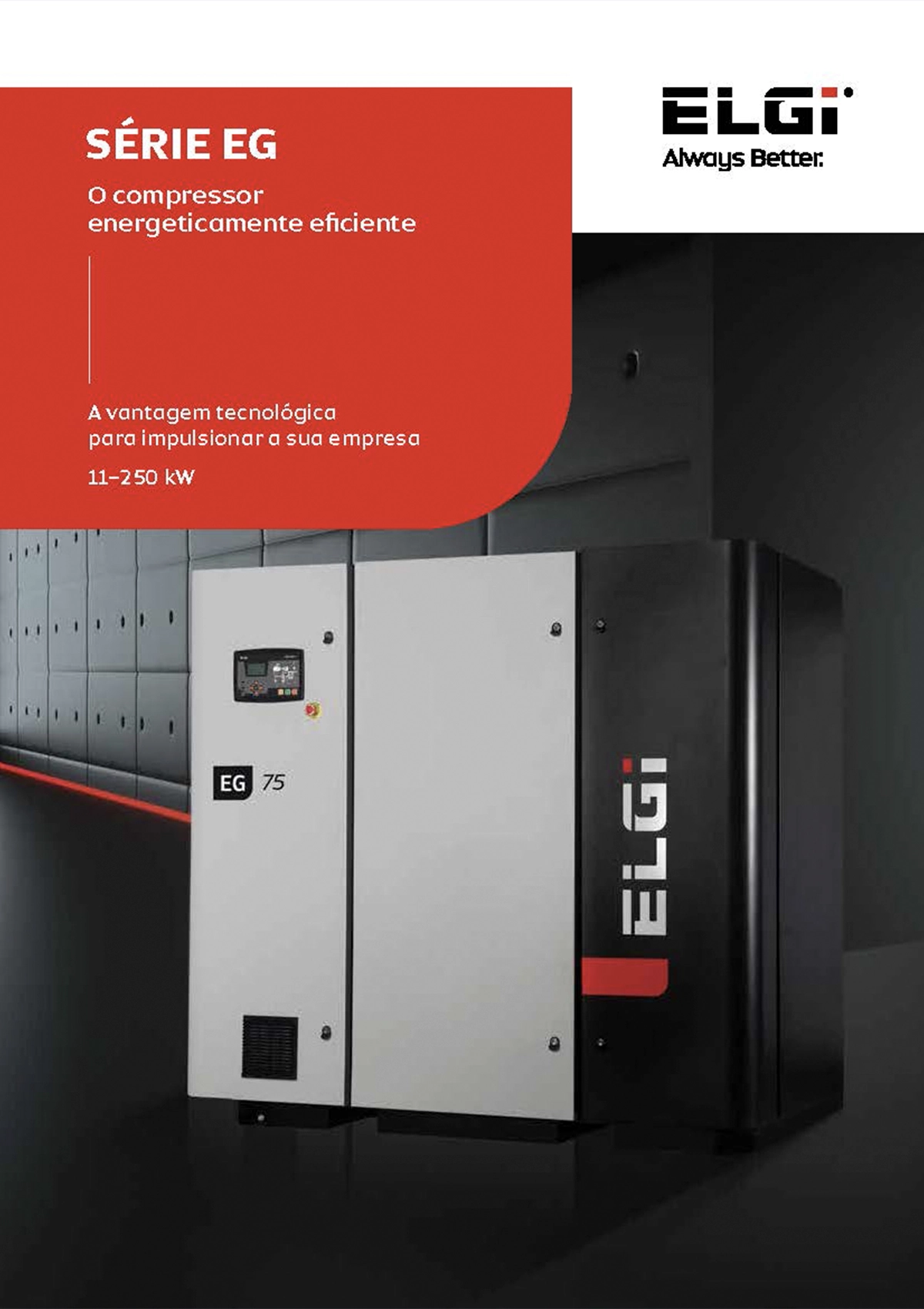 Benemaquina - Produtos - Ar Comprimido e Energia - Compressores de parafuso de transmissão direta