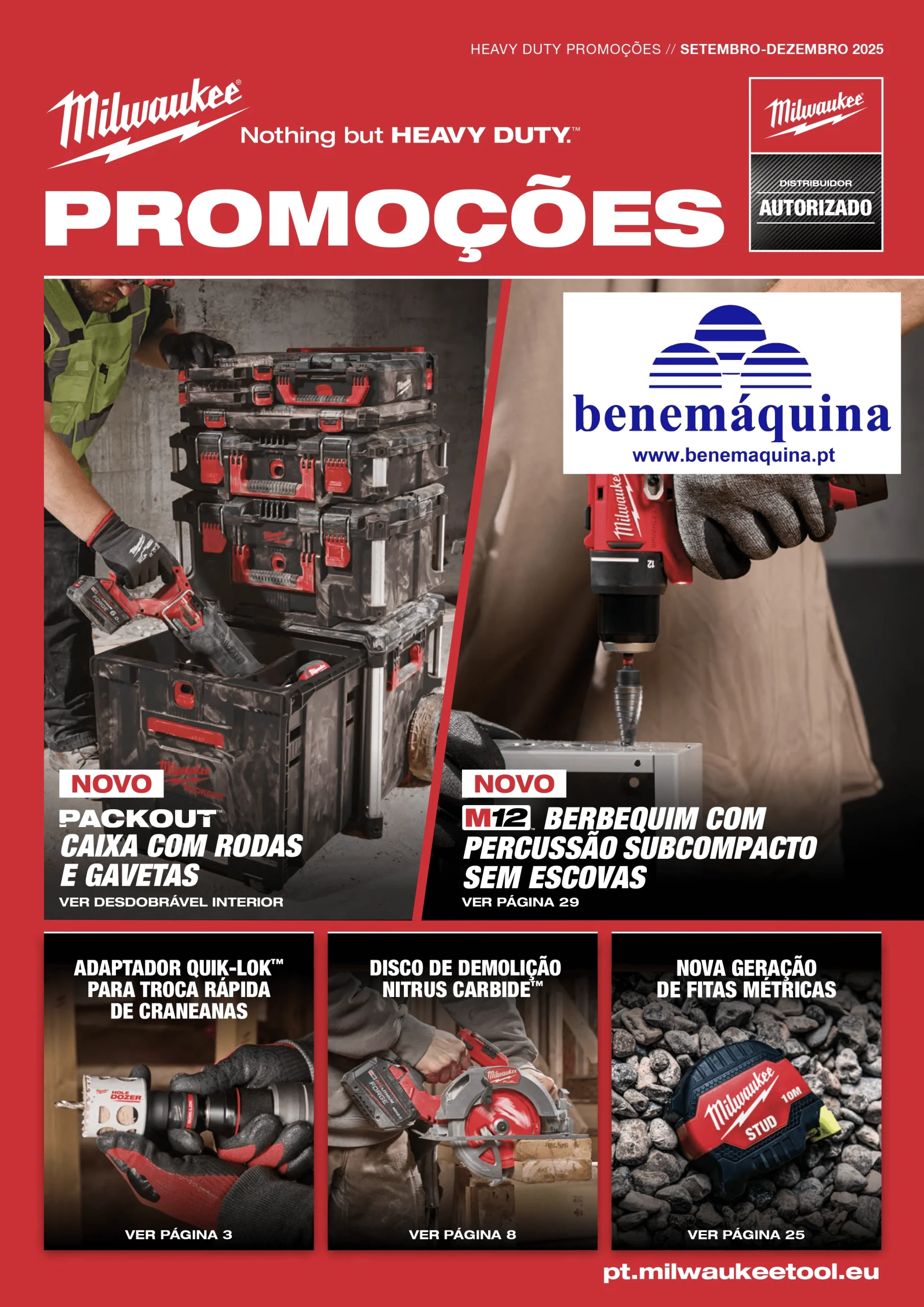 Benemaquina - Promoções - Milwaukee